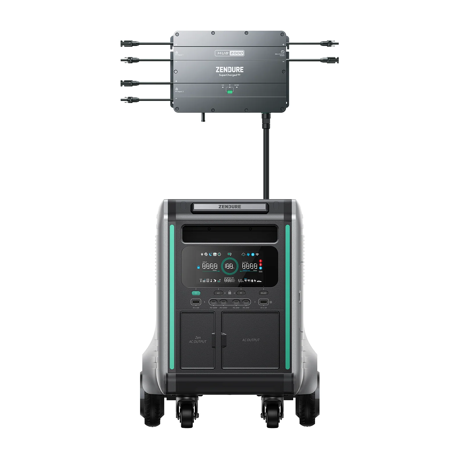 Hub 2000 + SuperBase V Plug and Play Solar System - Image 3