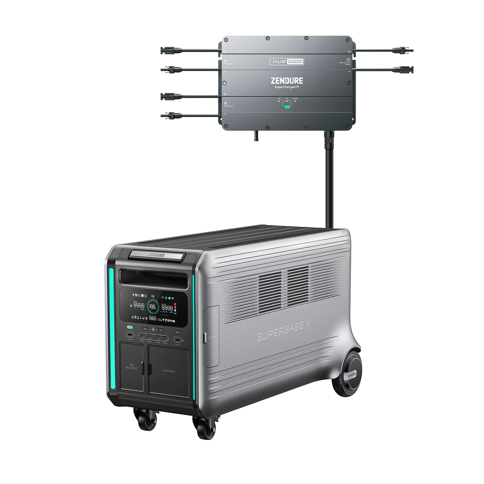Hub 2000 + SuperBase V Plug and Play Solar System - Image 4