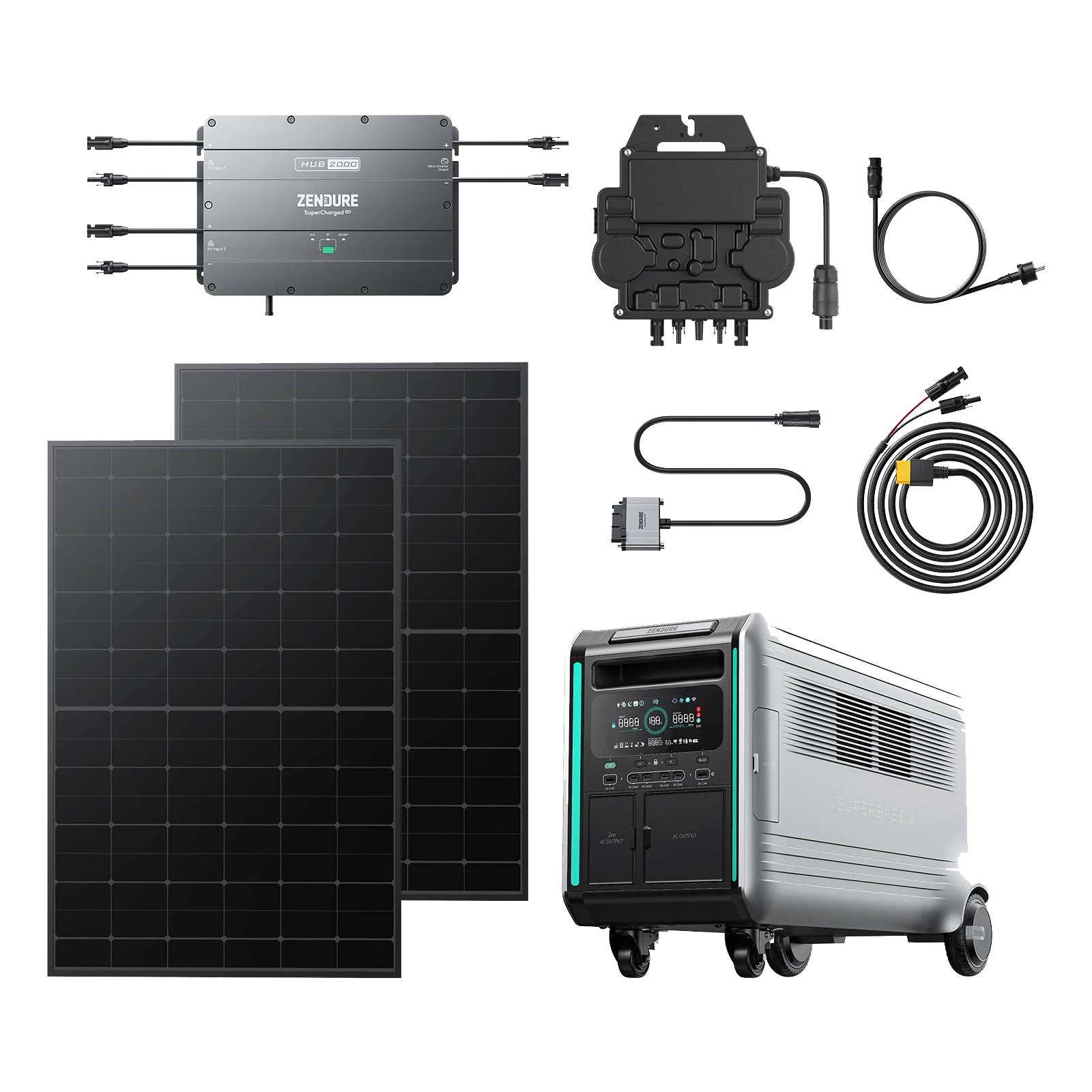 Hub 2000 + SuperBase V Plug and Play Solar System - Image 7